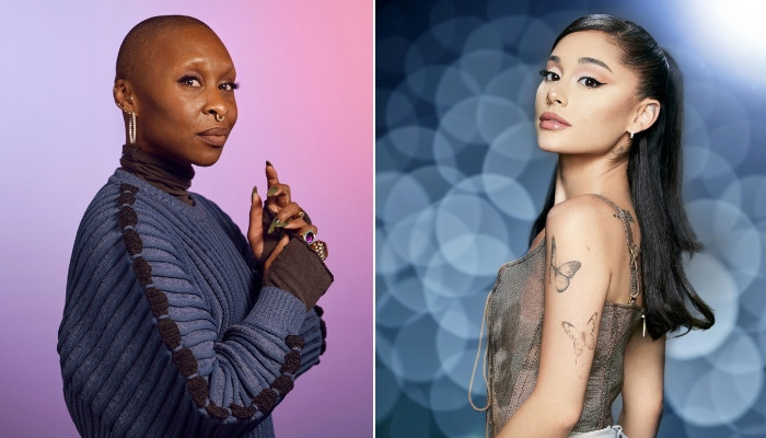 Ariana Grande posts fun behind-the-scenes snaps with Cynthia Erivo from ‘Wicked’ set