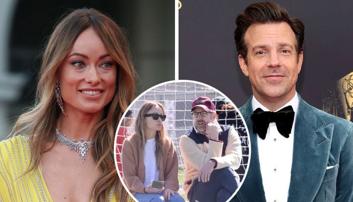 Olivia Wilde spotted all smiles with ex Jason Sudeikis amid Harry Styles’ new fling