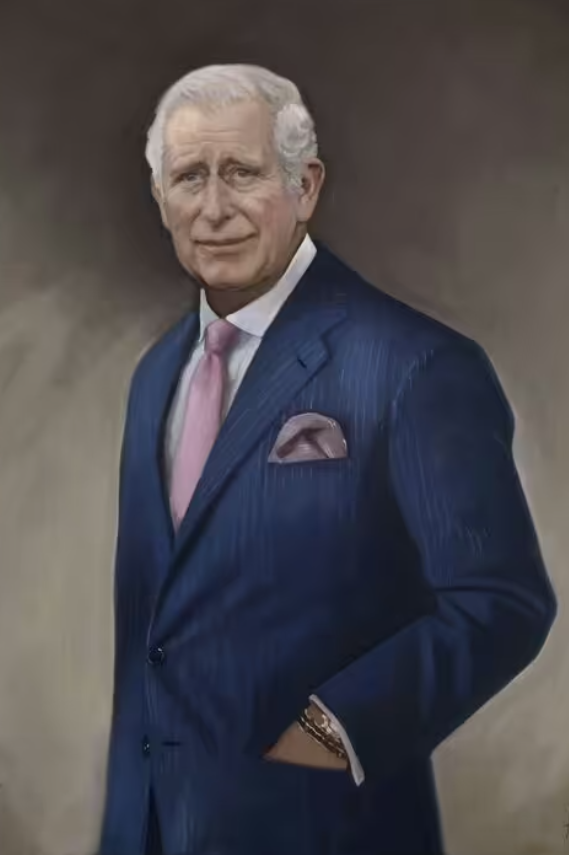 Palace releases first portrait of King Charles
