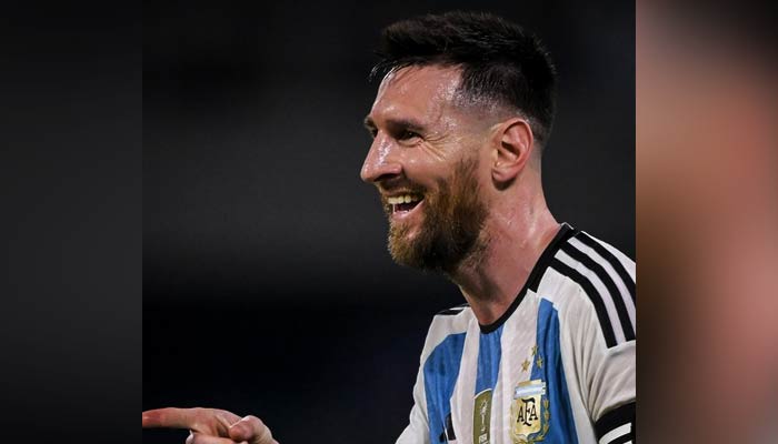 Argentina captain Lionel Messi. —Twitter/@brfootball