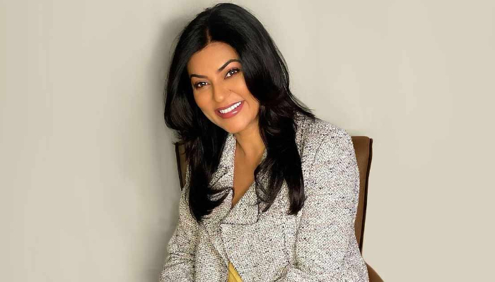 Sushmita Sen adds her forever favorite song in the background of her video