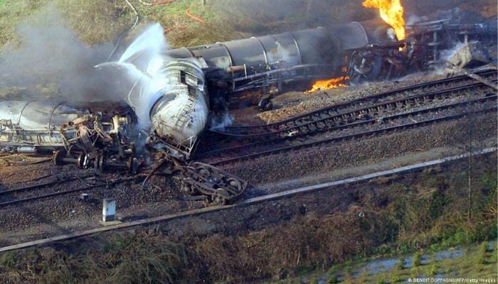(Representational) The trail derailment in Minnesota today was reported by the Raymond Fire Department on Facebook at around one in the morning.— AFP/file