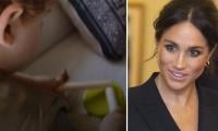 Watch: Meghan Markle’s son Archie flexes musical talent in homemade drumming video