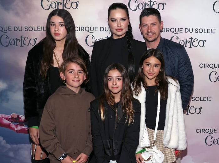 Adriana Limas brings her lookalike daughters in a Rare Red Carpet Appearance
