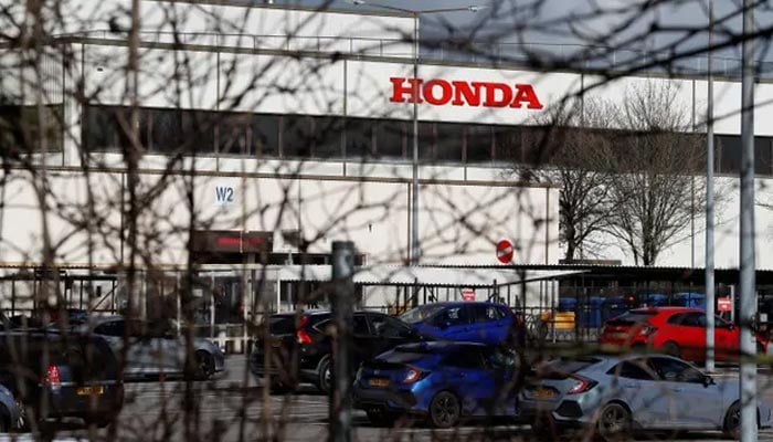 An undated image of the Honda Atlas Cars plant. — AFP/File