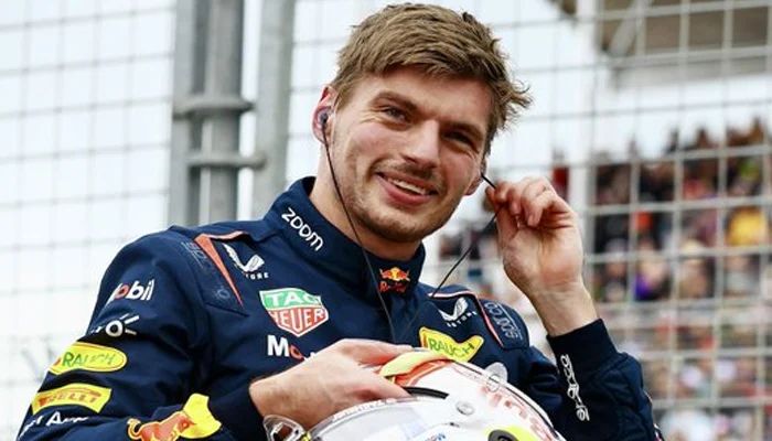 The image shows Max Verstappen, a two-time world champion, who won pole position for the Australian Grand Prix on Saturday. — AFP/file