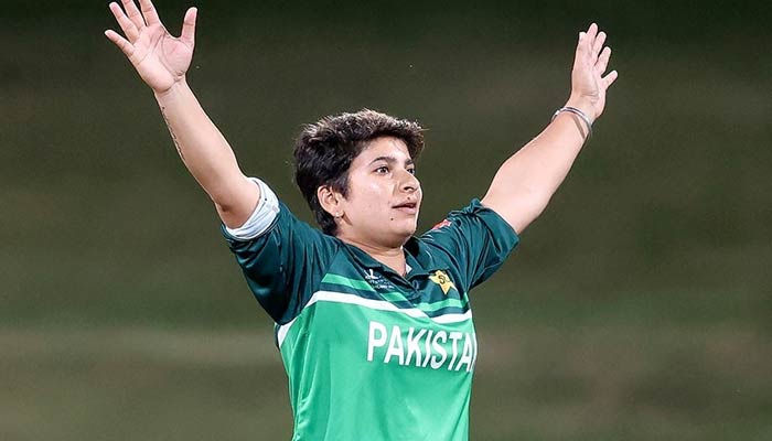 Pakistan all-rounder Nida Dar. — Twitter/@cricketpakcompk