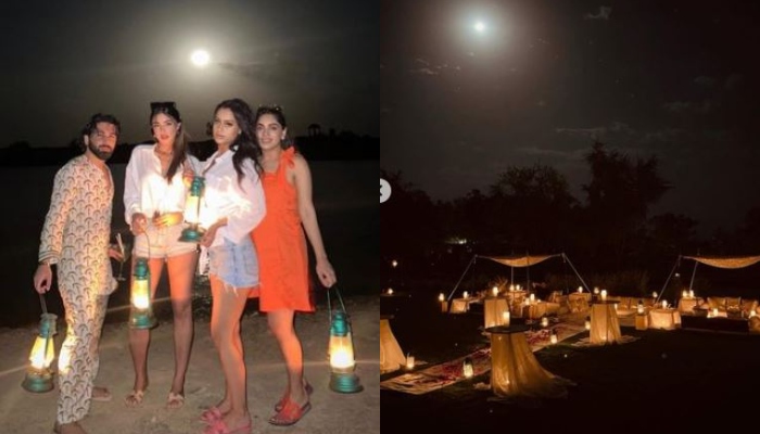 Khushi Kapoor enjoys Atif Aslams concert in Dubai