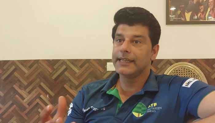 Former Pakistan chief selector Mohammad Wasim speaking during an exclusive interview with Geo.tv. — Provided by the reporter