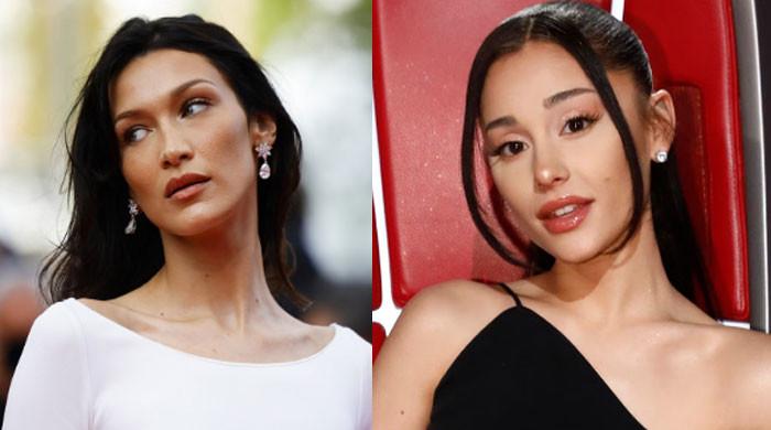 Bella Hadid showers support on Ariana Grande as she addresses body ...