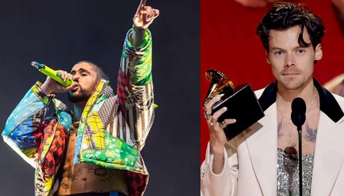 Bad Bunny takes a dig at Harry Styles on stage at Coachella