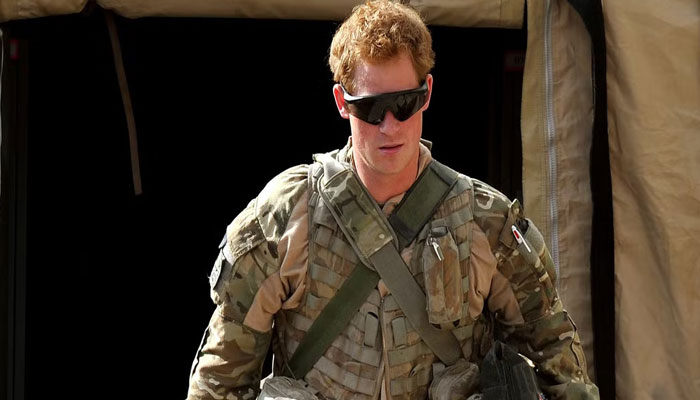 Prince Harry reveals he was ONLY cadet with cell phone in army