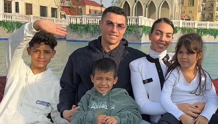 Georgina Rodriguez spends time with beau Cristiano Ronaldo and kids on weekend