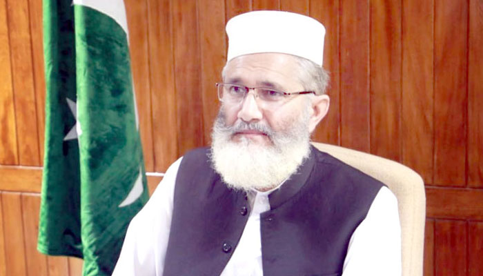 Jamaat-e-Islami Emir Siraj Ul Haq. — Radio Pakistan/File