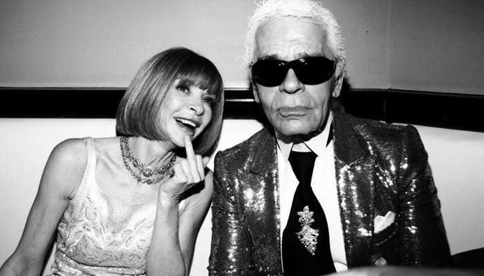Vogue editor Anna Wintour goes over Karl Lagerfeld’s most iconic designs for magazine