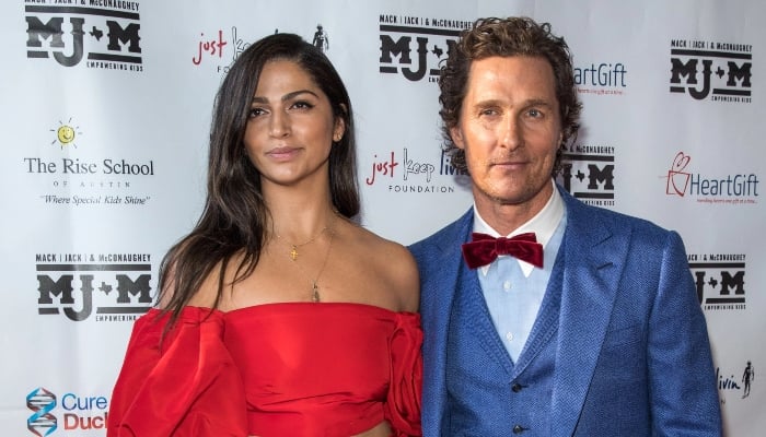 Matthew McConaughey and Camila Alves step out with son Levi