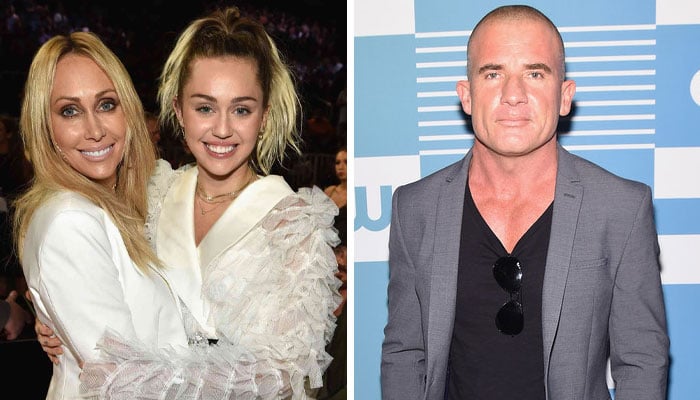 Miley Cyrus’ mom Tish announces engagement to ‘Prison Break’ star Dominic Purcell