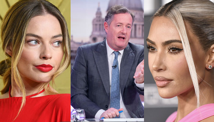Piers Morgan slammed Kim Kardashian and Margot Robbie for having double standards