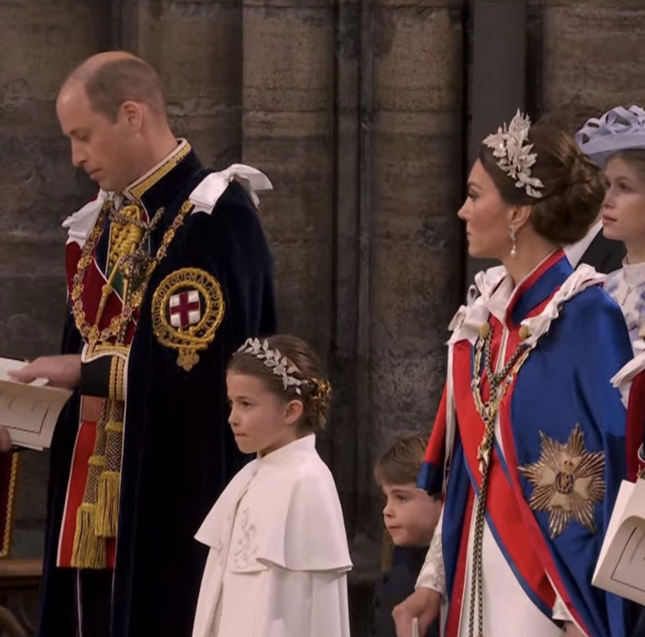 Prince William, Kate Middleton enter Westminster Abbey after Prince Harry