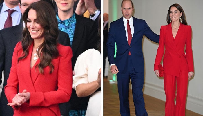 Kate Middleton rewears her Alexander McQueen suit to the Coronation Concert