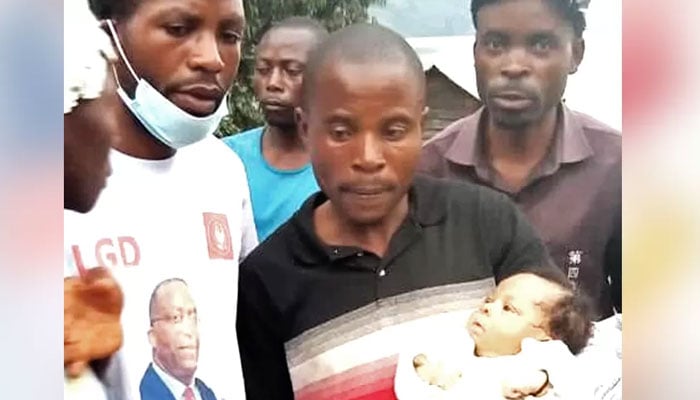 Two infants miraculously rescued amid devastating floods in Congo.—Kahle Civil Society via BBC
