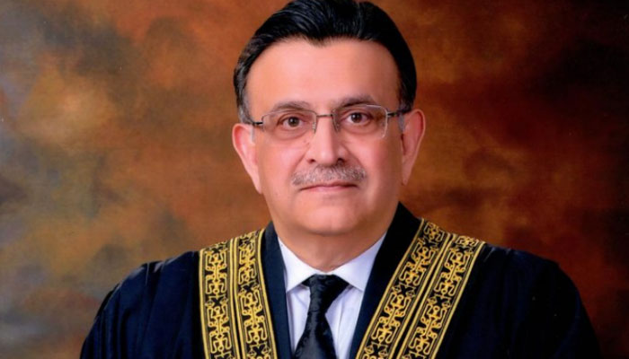An undated image of Chief Justice of Pakistan Umar Ata Bandial. — Supreme Court website