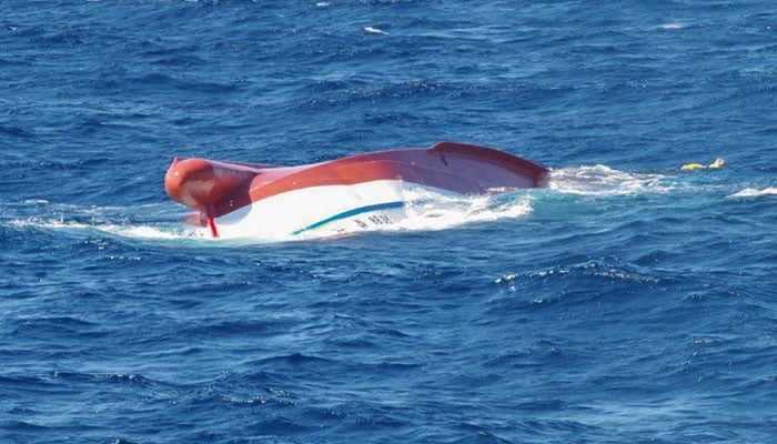 Fishing vessel capsized in the middle of an ocean — AFP/File