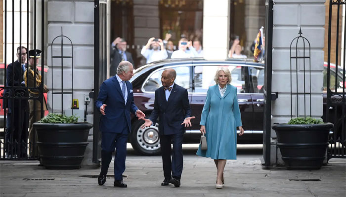 King Charles, Camilla make first public appearance amid Meghan Markle, Harry’s car chase claims