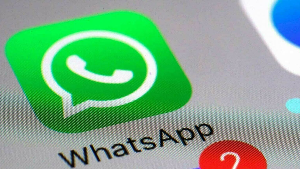 The picture shows the logo of WhatsApp. — AFP/File