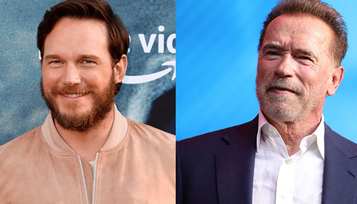 Chris Pratt chess grip stuns Arnold Schwarzenegger