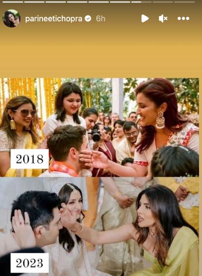Parineeti Chopra drops throwback pics from Priyanka-Nicks wedding events