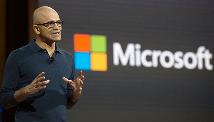 Microsoft CEO Satya Nadella. AFP/File