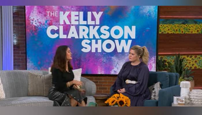 Salma Hayek addresses ‘sad girls’ on Kelly Clarkson show: Watch