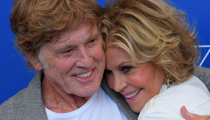 Jane Fonda swoons over Robert Redford at Cannes