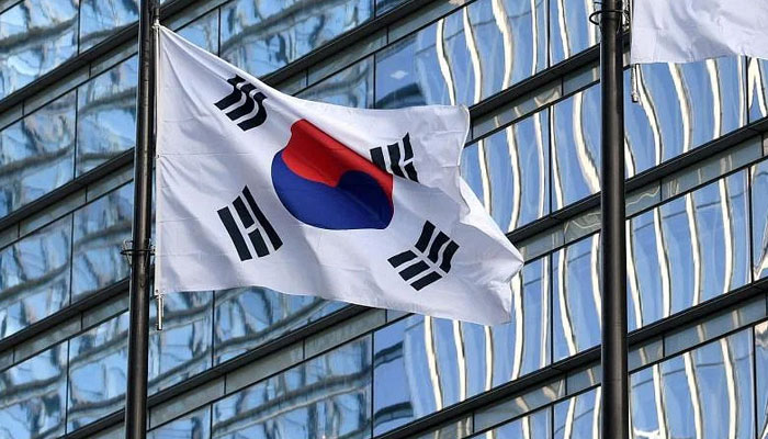 This picture shows the flag of South Korea. — AFP/File