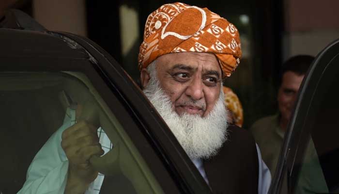 Jamiat Ulma-e Islam (JUI) leader Maulana Fazlur Rehman. — AFP/File