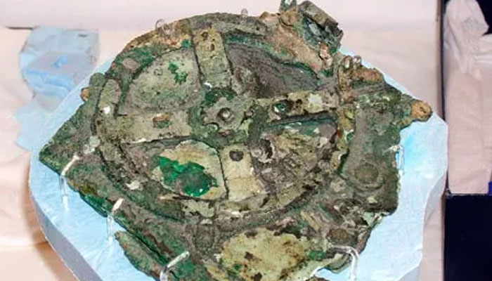 Il meccanismo di Antikythera, un misterioso dispositivo trovato su un naufragio che ha impiegato un secolo per funzionare.  -AFP/File