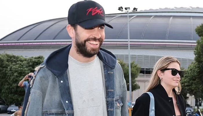 Shakira ex Gerard Pique looks smitten with girlfriend Clara Chia Marti at recent outing