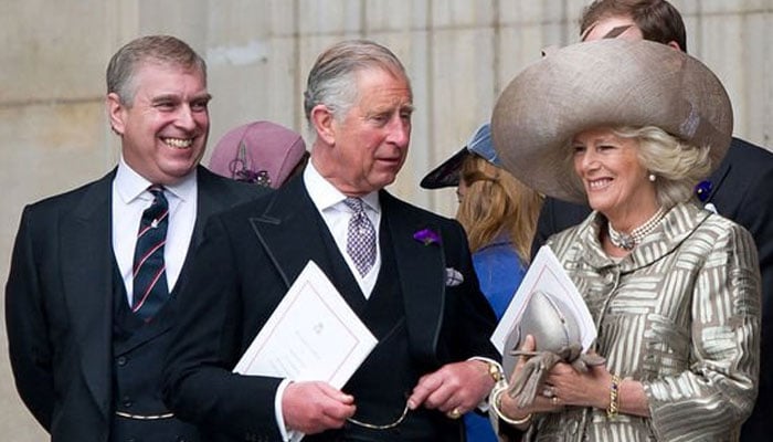 Reason Prince Andrew stood in between King Charles, Camilla wedding
