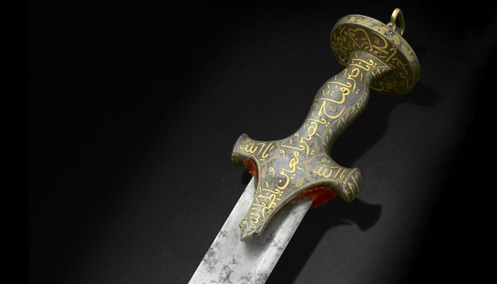 Tipu Sultans sword with Persian inscriptions. — Bonhams