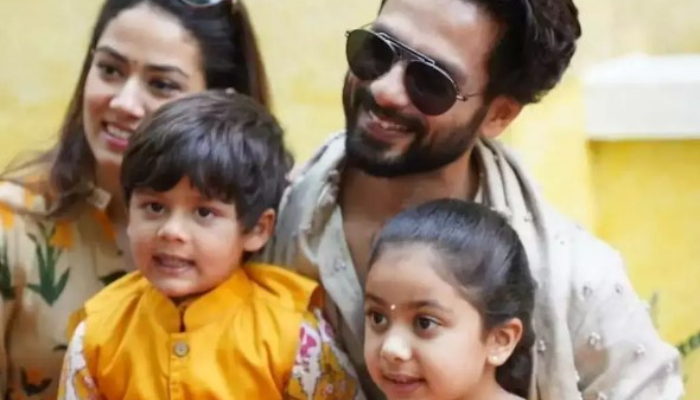 Shahid Kapoor reveals wife Mira Rajput wanted kids to watch his film
