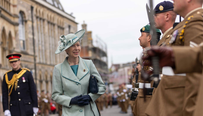 Princess Anne celebrates Royal Logistic Corps’ 30th anniversary