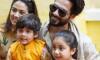 Shahid Kapoor unveils name of his first film that kids Misha and Zain watched