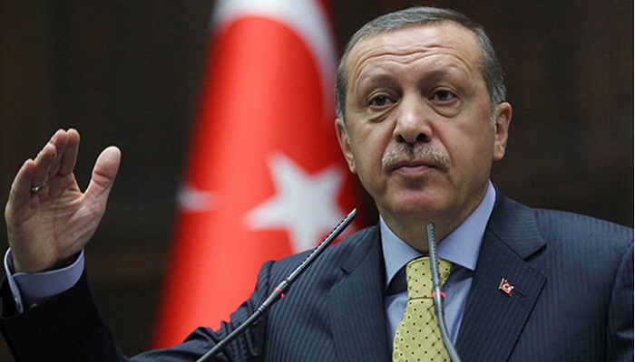 Turkish President Recep Tayyip Erdogan speaks at a conference. - AFP/File photo