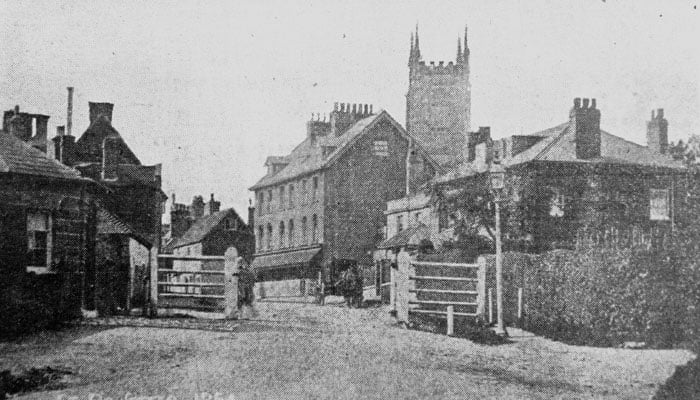 This picture shows East Grinstead in older times. — Twitter/@AboutEG