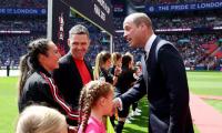 Prince William Meets Players, Match Officials Before FA Cup Final Kick-off