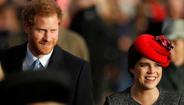 Prince Harry stands by Princess Eugenie