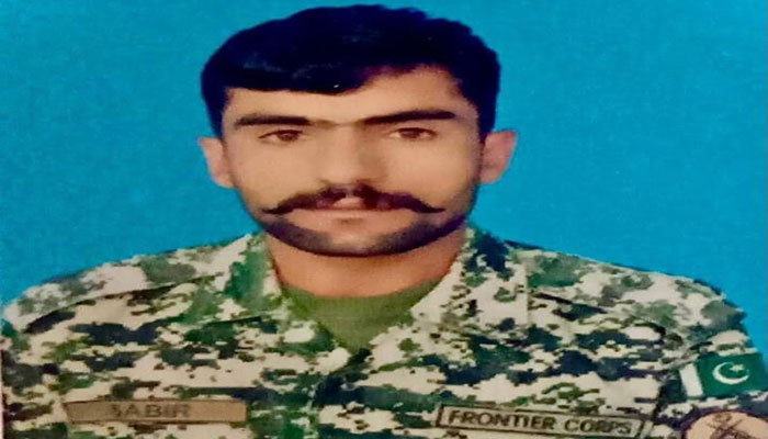 Lance Naik Muhammad Sabir, age 30 years, resident of district Mansehra embraced martyrdom. — ISPR/File