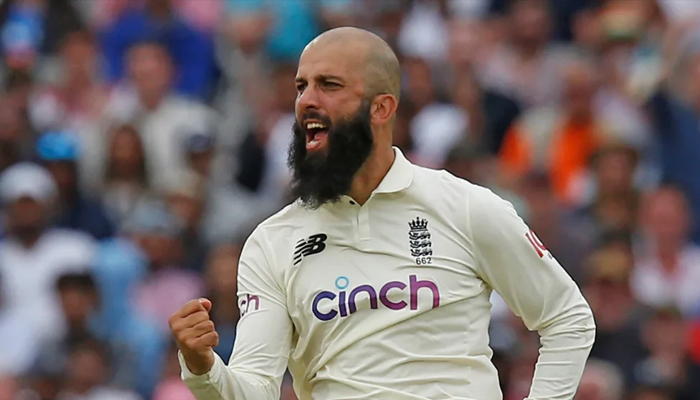 England batting all-rounder Moeen Ali during an England v India match on August 15, 2021. — AFP