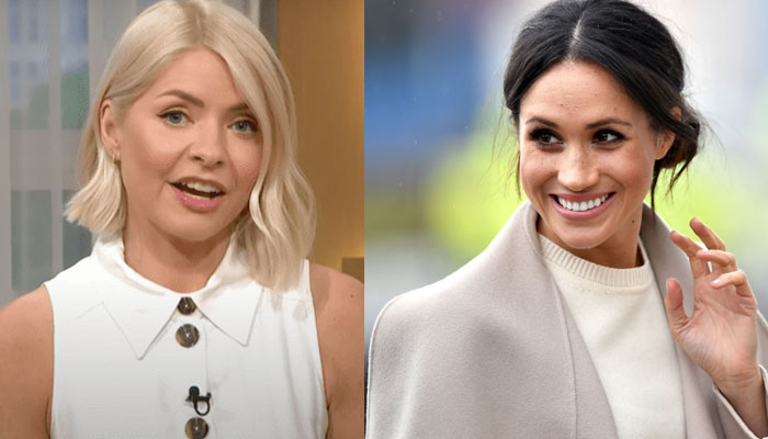 Holly Willoughby compared to Meghan Markle as she returns to ‘This Morning’